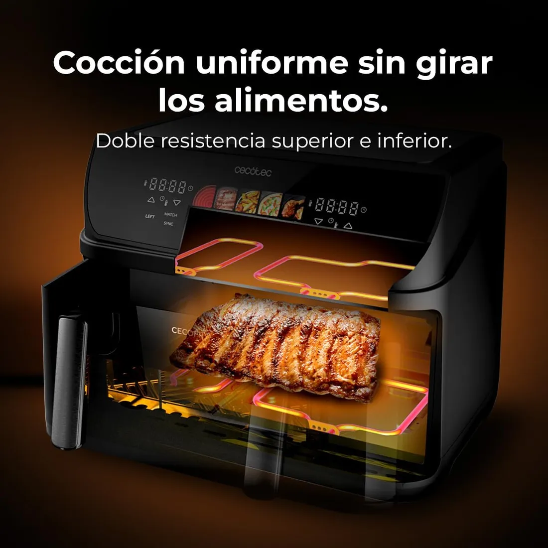 Cecotec Cecofry&Grill Duoheat 10000 · imagen 3