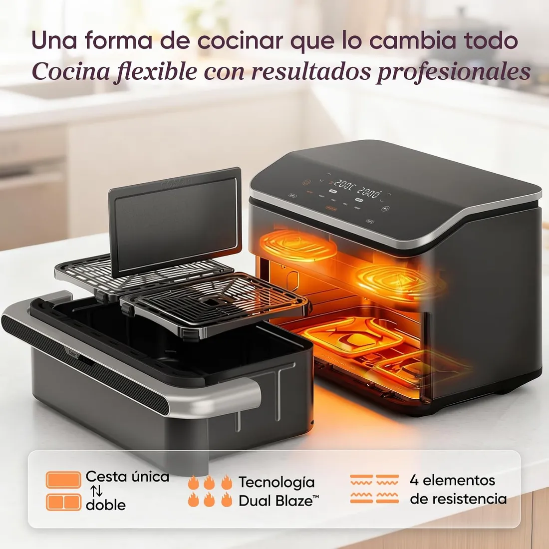 Cosori Dual Blaze TwinFry 10 L · imagen 3