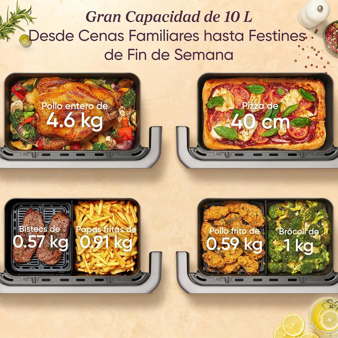 Cosori Dual Blaze TwinFry 10 L · imagen 6